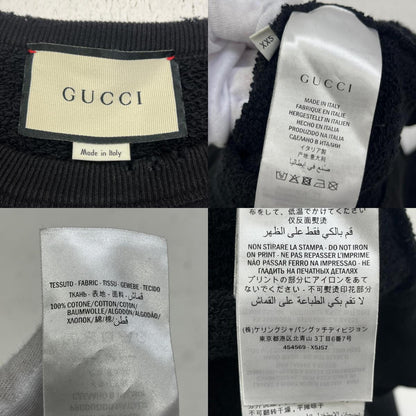 GUCCI | グッチ Vintage Logo 国内正規品 スウェット 454569-X5J57 ブラック サイズ：XXS【加古川店】