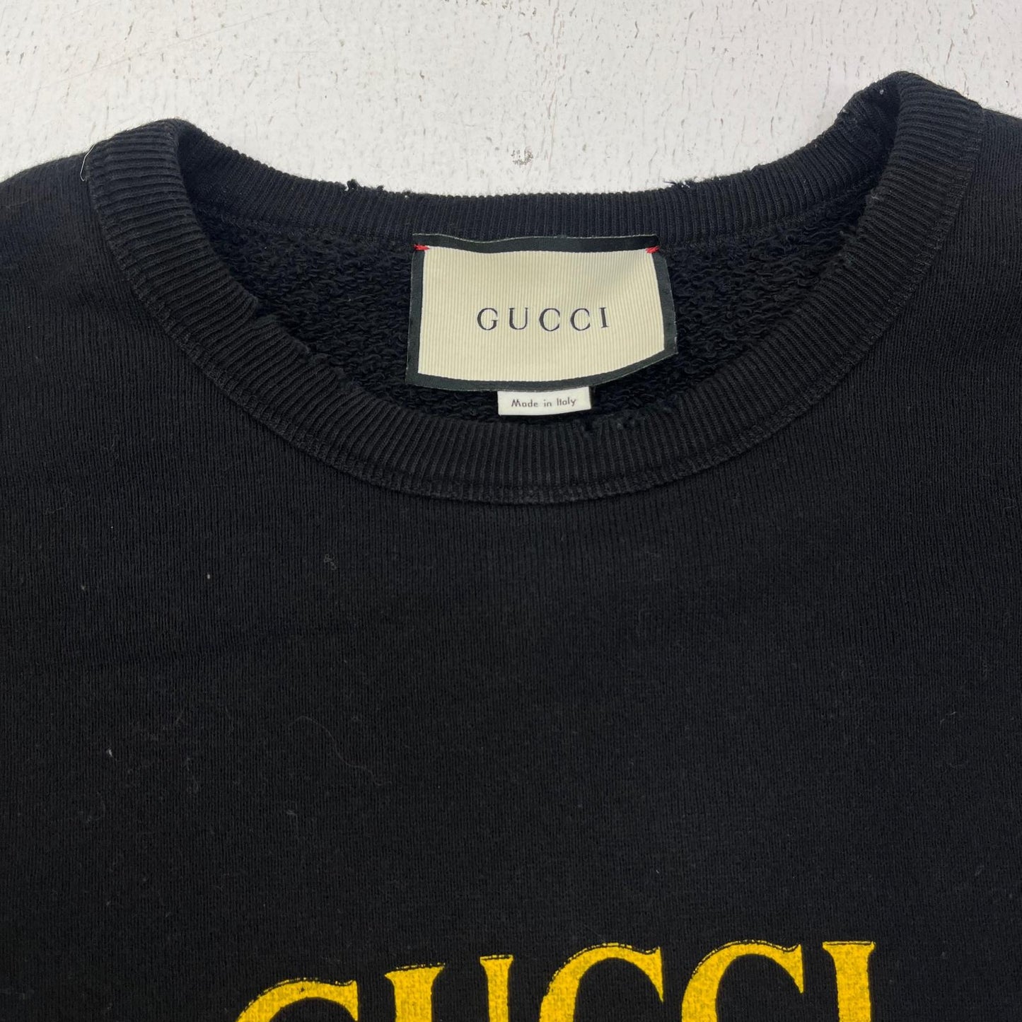 GUCCI | グッチ Vintage Logo 国内正規品 スウェット 454569-X5J57 ブラック サイズ：XXS【加古川店】