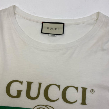 GUCCI | グッチ Oversize Washed T-shirt 半袖Ｔシャツ 440103-X3F05 ホワイト サイズ：XS【加古川店】