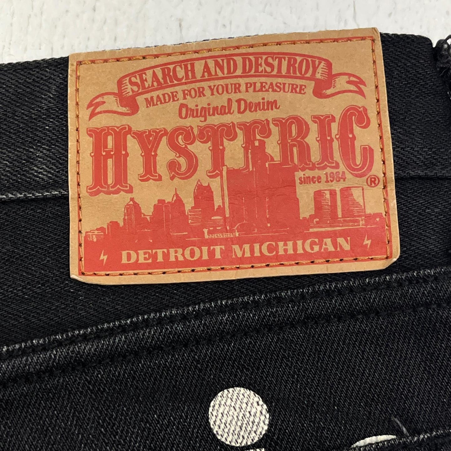HYSTERIC GLAMOUR | ヒステリックグラマー ×野口強 デニムパンツ 0243AP13 ブラック サイズ：30【加古川店】