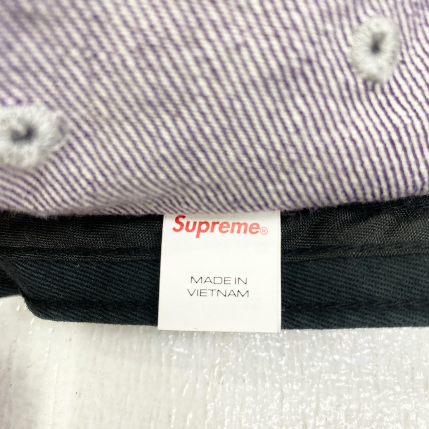 Supreme | シュプリーム Denim Crusher ハット パープル