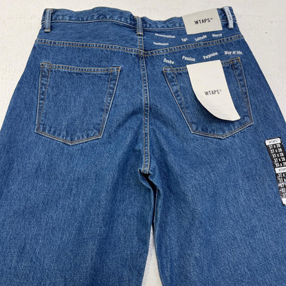 W)TAPS | ダブルタップス Blues Straight デニムパンツ 242WVDT-PTM02 インディゴ サイズ：4【加古川店】