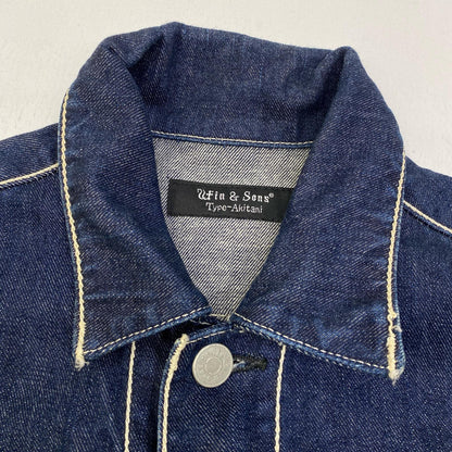 Delay by Win&Sons | ディレイバイウィンアンドサンズ　ディレイバイウイ Type-Akitani ホワイトチェーン ツナギ TA-TNO12 ネイビー サイズ：1【加古川店】