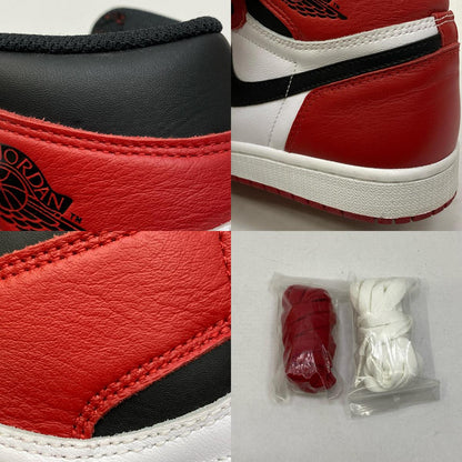 NIKE | ナイキ Air Jordan 1 Retro High スニーカー 555088-101 レッド 27cm【加古川店】