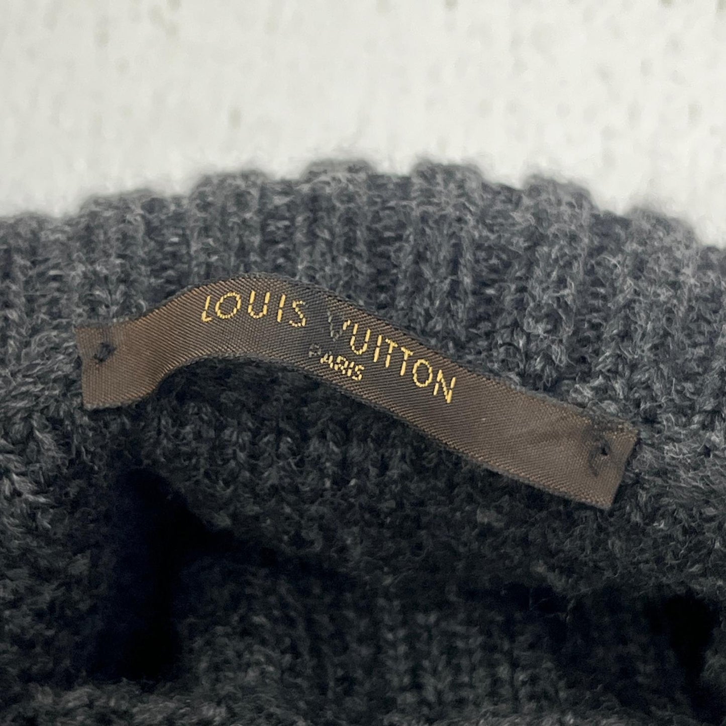 LOUIS VUITTON | ルイ・ヴィトン 国内正規品 セーター RM072 NLKN72K12 グレー サイズ：L【加古川店】