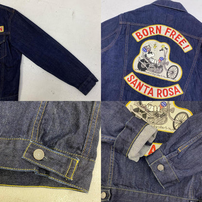 TOYS McCOY | トイズマッコイ DENIM JACKET 687XX SNOOPY BORN FREE! SANTA ROSA デニム TMJ2503 インディゴ サイズ：40【加古川店】