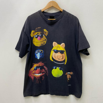 Sesame Street:The Muppet Movie changes 半袖Ｔシャツ ブラック サイズ：XL【加古川店】