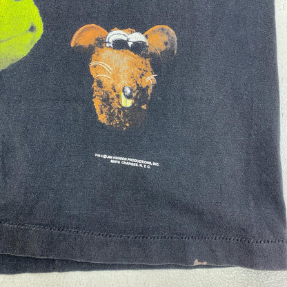 Sesame Street:The Muppet Movie changes 半袖Ｔシャツ ブラック サイズ：XL【加古川店】