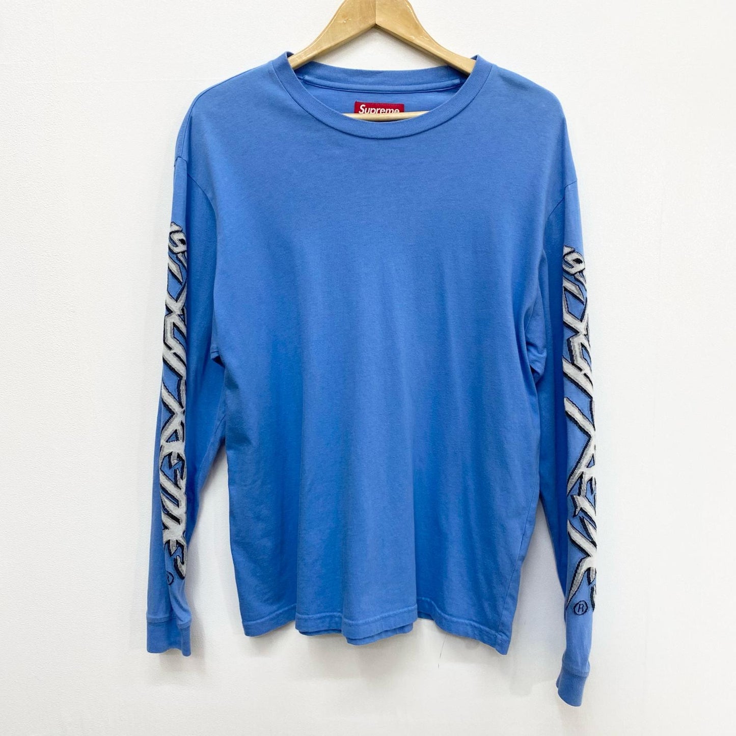 Supreme | シュプリーム Racing intarsia L/S Top Tシャツ長袖 ブルー Sサイズ 長袖Ｔシャツ ブルー サイズ：S