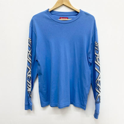 Supreme | シュプリーム Racing intarsia L/S Top Tシャツ長袖 ブルー Sサイズ 長袖Ｔシャツ ブルー サイズ：S