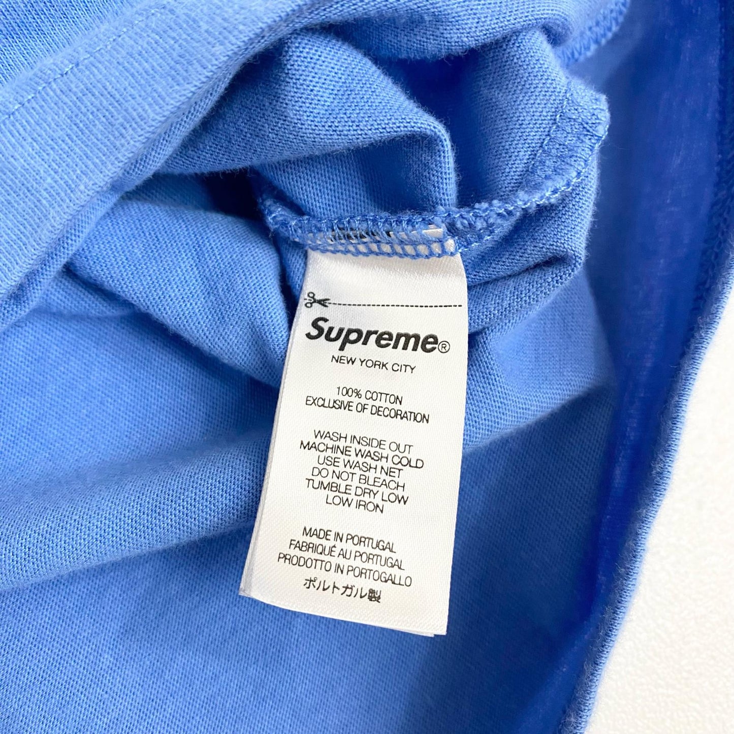 Supreme | シュプリーム Racing intarsia L/S Top Tシャツ長袖 ブルー Sサイズ 長袖Ｔシャツ ブルー サイズ：S