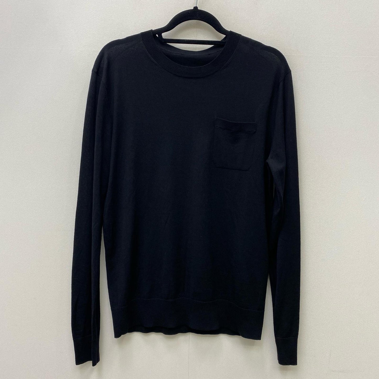 DSQUARED2 | ディースクエアード ﾎﾟｹｯﾄｸﾙｰﾈｯｸﾆｯﾄ ニット S74HA1016 S16794 ブラック サイズ：M【加古川店】