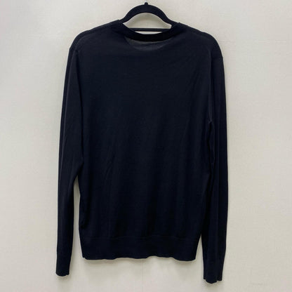 DSQUARED2 | ディースクエアード ﾎﾟｹｯﾄｸﾙｰﾈｯｸﾆｯﾄ ニット S74HA1016 S16794 ブラック サイズ：M【加古川店】