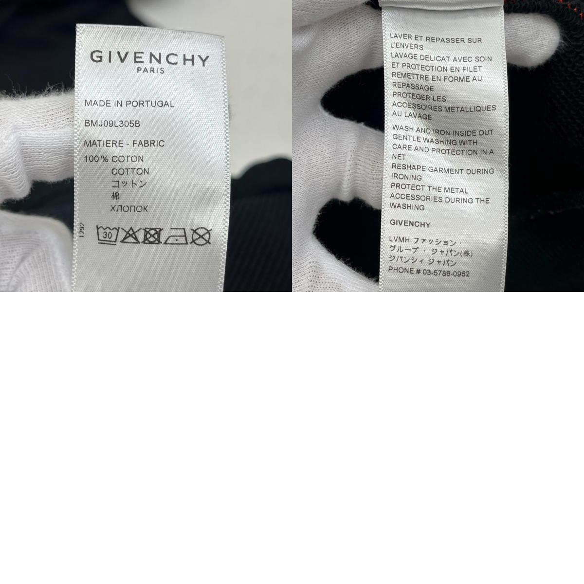 GIVENCHY | ジバンシィ Graphic Print Hoodie 国内正規品 パーカー BMJ09L305B ブラック サイズ：XXS【加古川店】