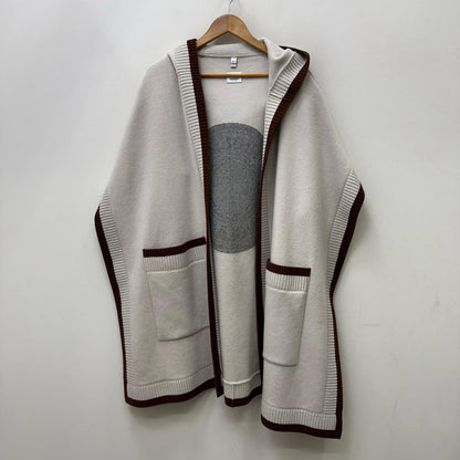 BURBERRY | バーバリー フーデッド ケープ ポンチョ ベージュ【加古川店】