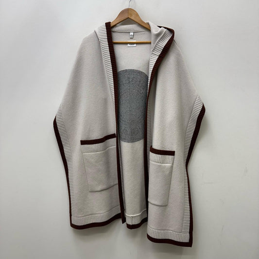 BURBERRY | バーバリー フーデッド ケープ ポンチョ ベージュ【加古川店】