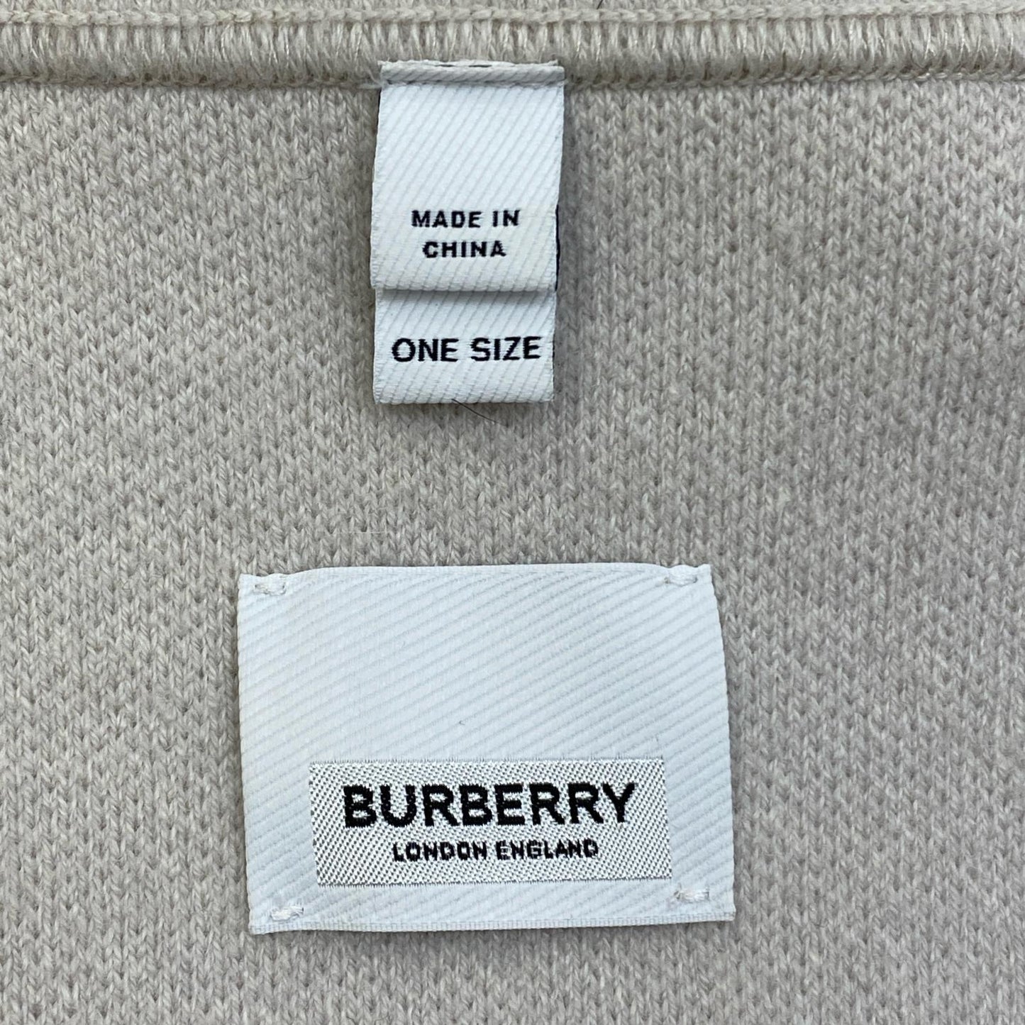 BURBERRY | バーバリー フーデッド ケープ ポンチョ ベージュ【加古川店】