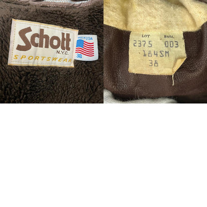 schott | ショット A-2 FLIGHT JACKET レザー ブラウン サイズ：38【加古川店】