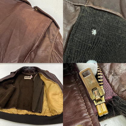 schott | ショット A-2 FLIGHT JACKET レザー ブラウン サイズ：38【加古川店】
