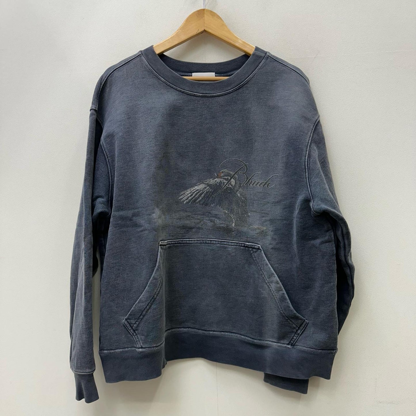RHUDE | ルード NATURE GOOSE SWEATSHIRT スウェット グレー サイズ：M【加古川店】