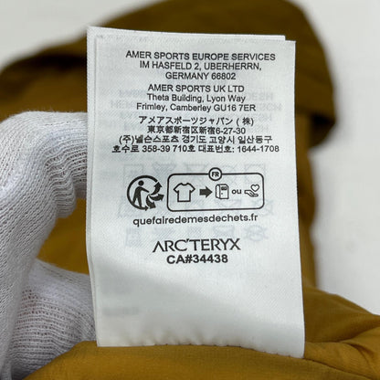 ARC'TERYX | アークテリクス Atom Heavyweight Hoodie ナイロンジャケット X000007302 ブラウン サイズ：S【加古川店】