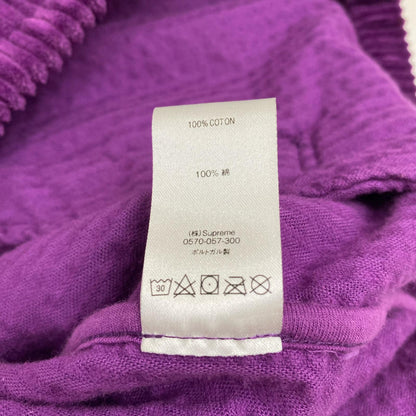 Supreme | シュプリーム Wide Wale Corduroy Harrington Jacket コーデュロイジャケット Mサイズ パープル 20SS その他アウター パープル サイズ：M