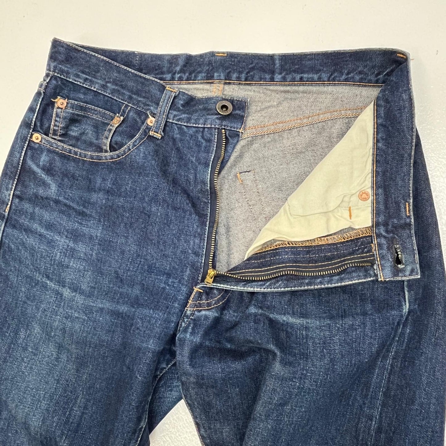 DRESS HIPPY | ドレスヒッピー Last Resort Denim Pants デニムパンツ インディゴ サイズ：32【加古川店】