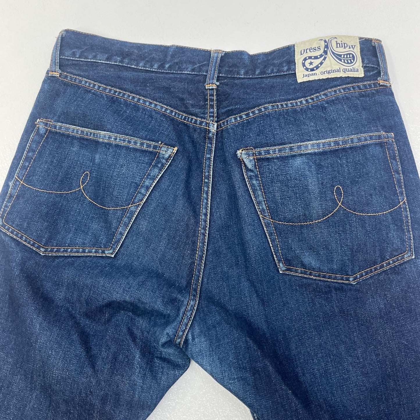 DRESS HIPPY | ドレスヒッピー Last Resort Denim Pants デニムパンツ インディゴ サイズ：32【加古川店】