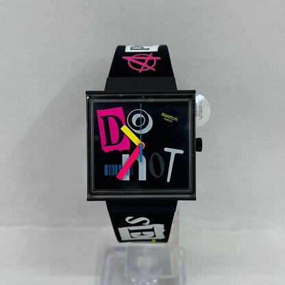 Swatch | スウォッチ PIERCED EDGE 腕時計 SO34B100 ブラック【加古川店】