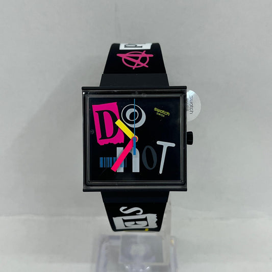 Swatch | スウォッチ PIERCED EDGE 腕時計 SO34B100 ブラック【加古川店】