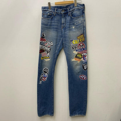 HYSTERIC GLAMOUR | ヒステリックグラマー ステッカープリント デニムパンツ 02211AP15 インディゴ サイズ：29【加古川店】