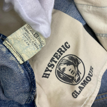 HYSTERIC GLAMOUR | ヒステリックグラマー ステッカープリント デニムパンツ 02211AP15 インディゴ サイズ：29【加古川店】