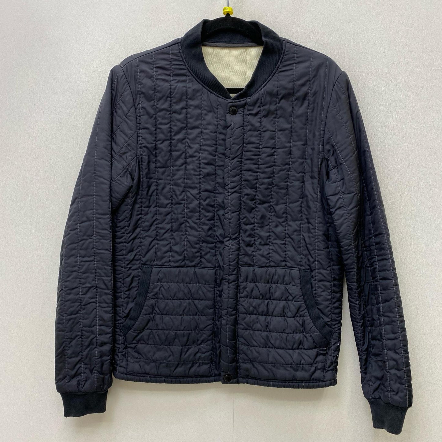 WACKOMARIA | ワコマリア キルティング JKT ミリタリージャケット 14AW-NYL-13 ブラック サイズ：S【加古川店】
