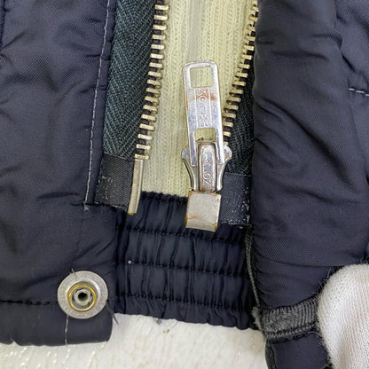 WACKOMARIA | ワコマリア キルティング JKT ミリタリージャケット 14AW-NYL-13 ブラック サイズ：S【加古川店】