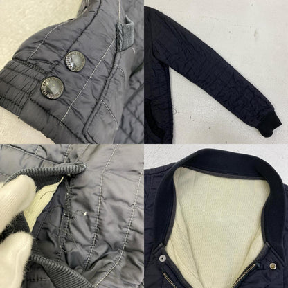 WACKOMARIA | ワコマリア キルティング JKT ミリタリージャケット 14AW-NYL-13 ブラック サイズ：S【加古川店】