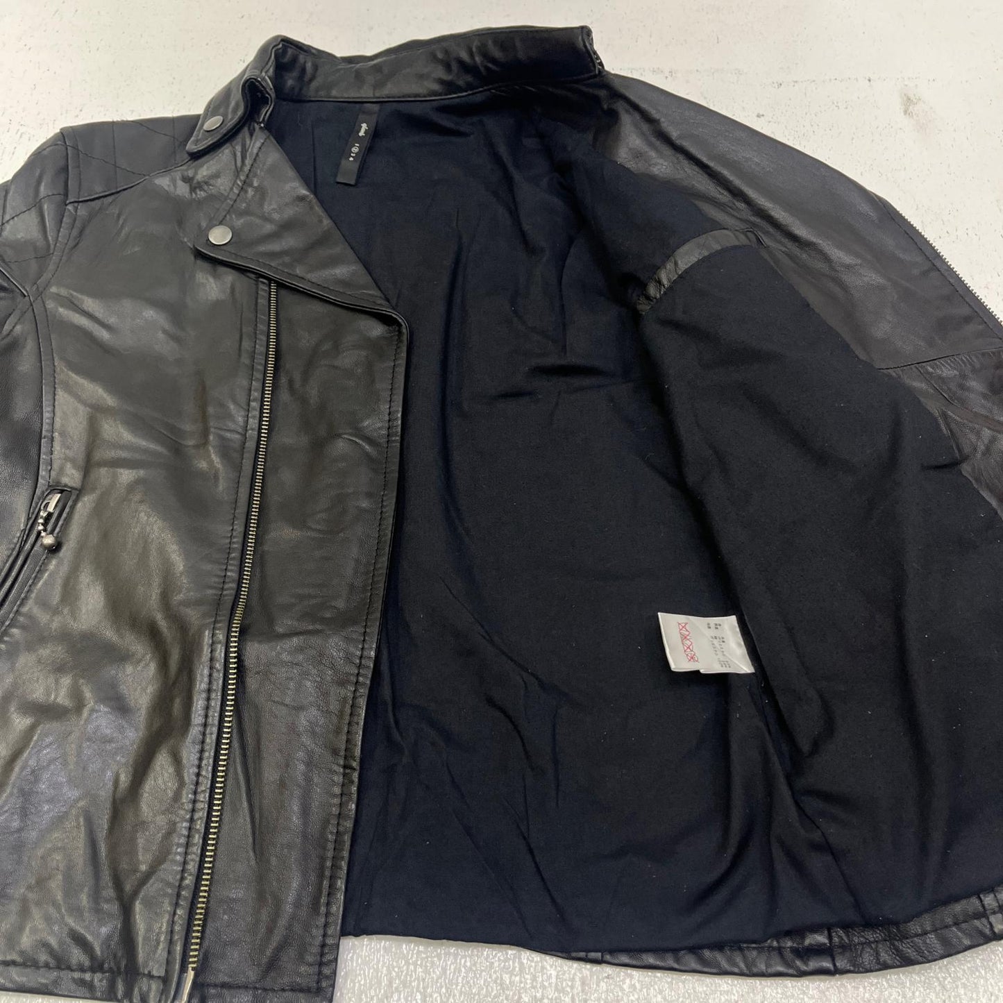 glamb | グラム DOUBLE RIDERS レザー ブラック サイズ：2【加古川店】