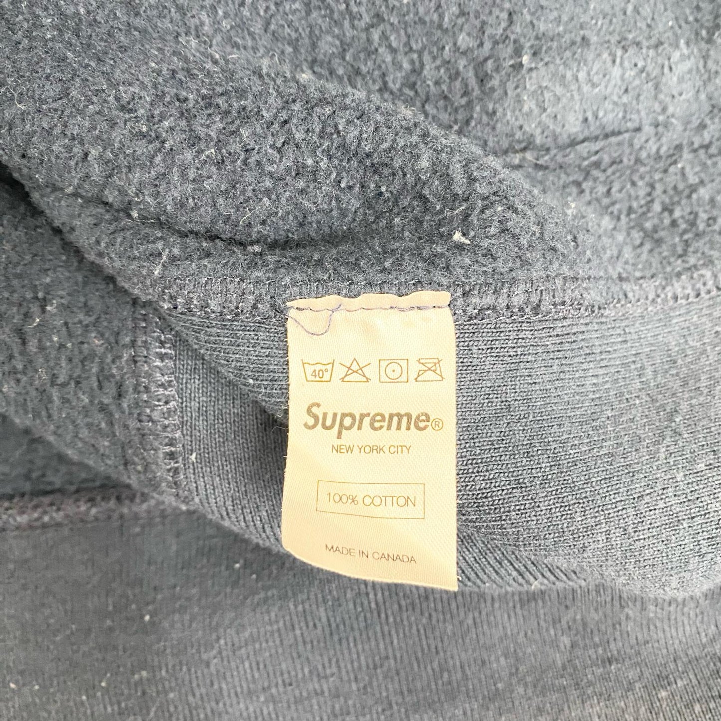 Supreme | シュプリーム Box Logo Hooded プルオーバーパーカー ネイビー パーカー ネイビー