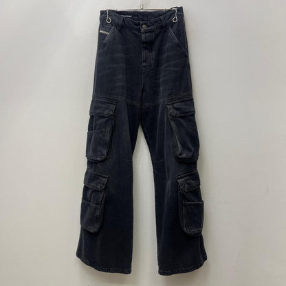 DIESEL | ディーゼル D-Sire-Cargo-S カーゴパンツ A11871 ブラック【加古川店】