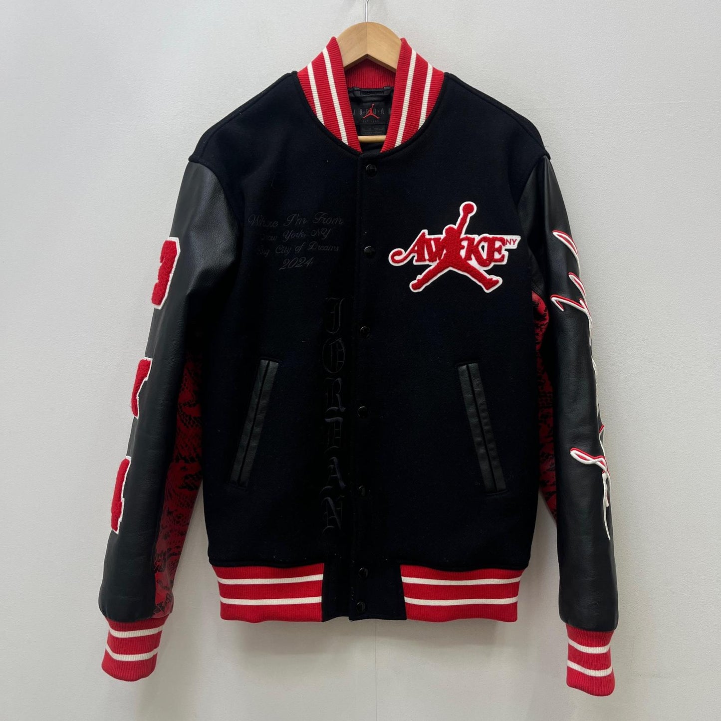 NIKE | ナイキ Varsity Jacket ×Awake NY その他アウター 1114032 ブラック サイズ：XS【加古川店】