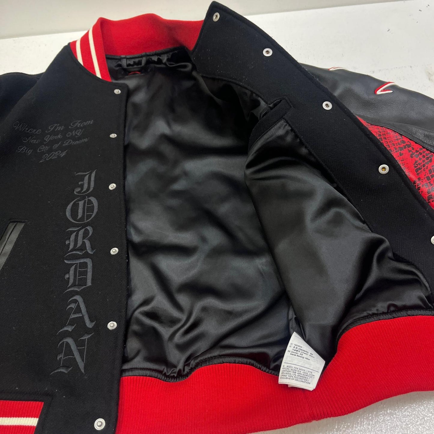 NIKE | ナイキ Varsity Jacket ×Awake NY その他アウター 1114032 ブラック サイズ：XS【加古川店】