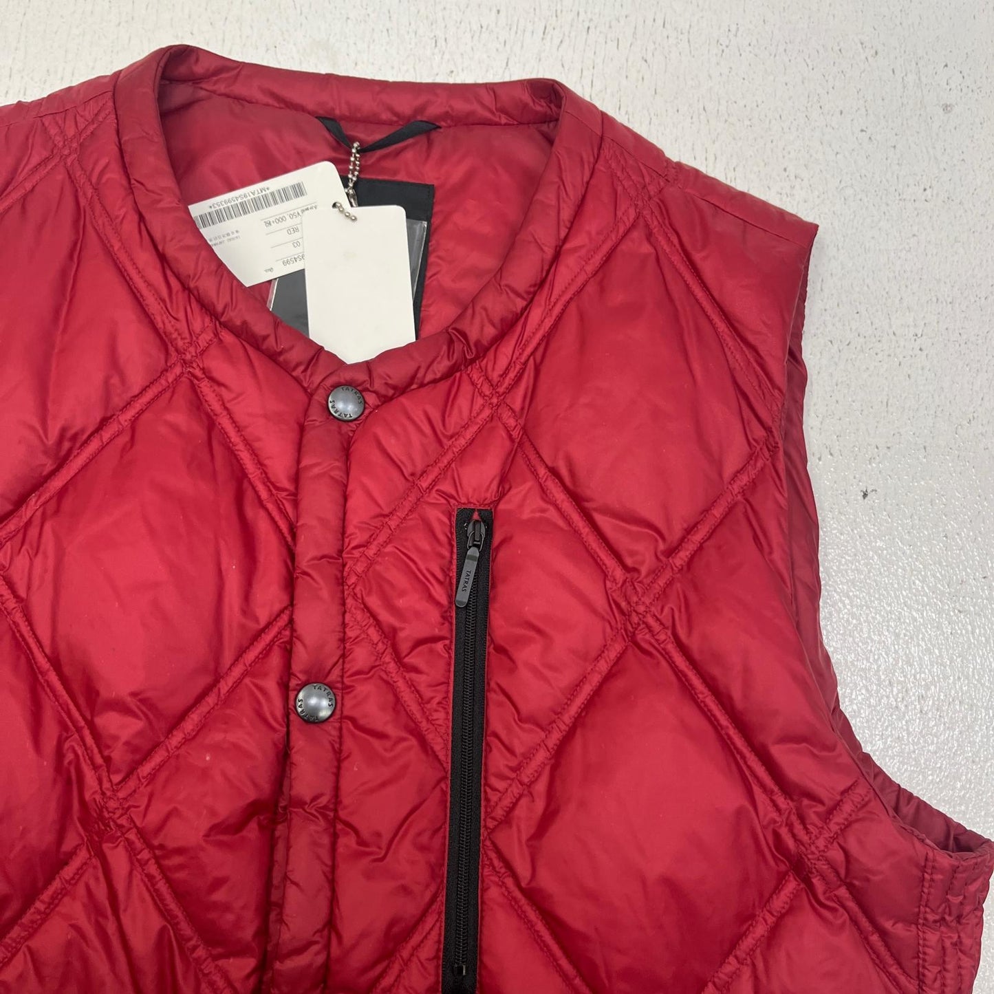 TATRAS | タトラス SIROLO 国内正規品 ダウンベスト MTA19S4599 レッド サイズ：3【加古川店】