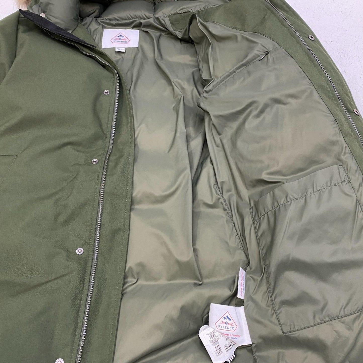 Pyrenex | ピレネックス ANNECY FUR ダウンジャケット HMO050 カーキ サイズ：M【加古川店】