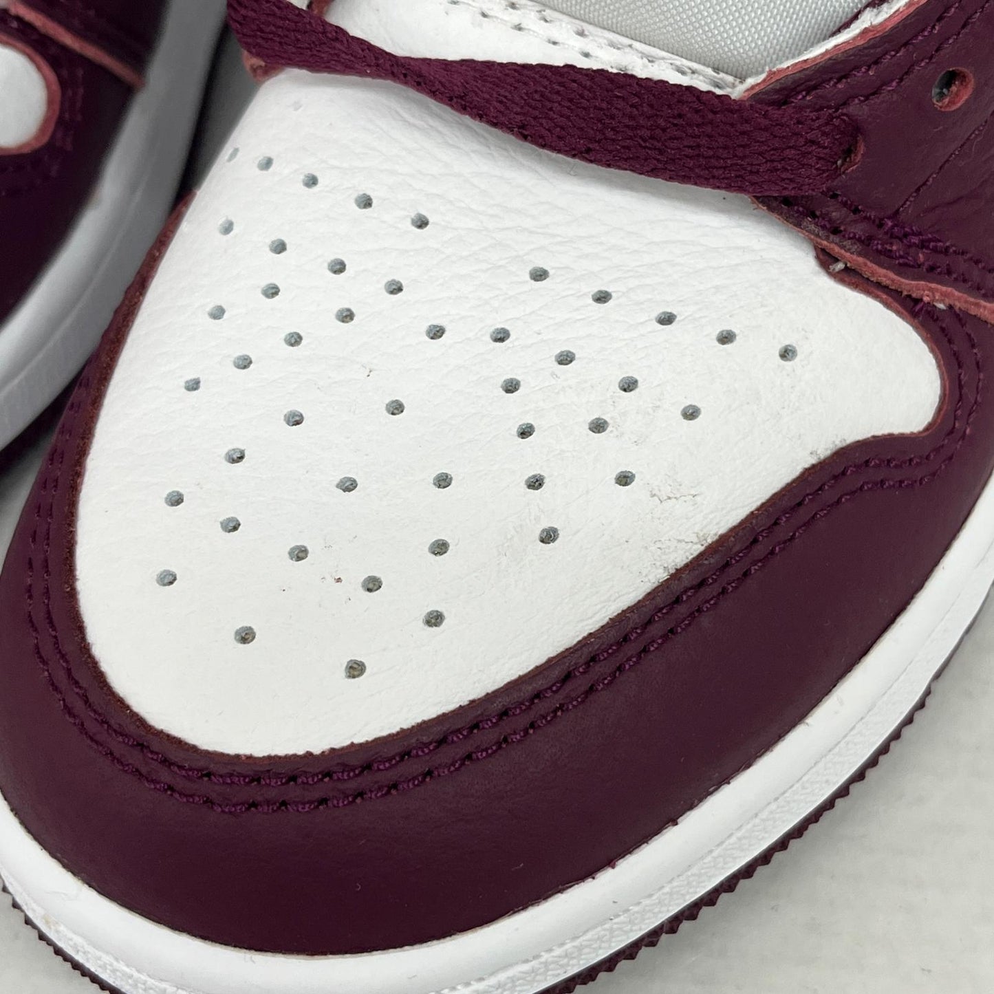 NIKE | ナイキ GS Air Jordan 1 High OG 'Bordeaux' スニーカー 575441-611 ボルドー/バーガンディー 22.5cm【加古川店】