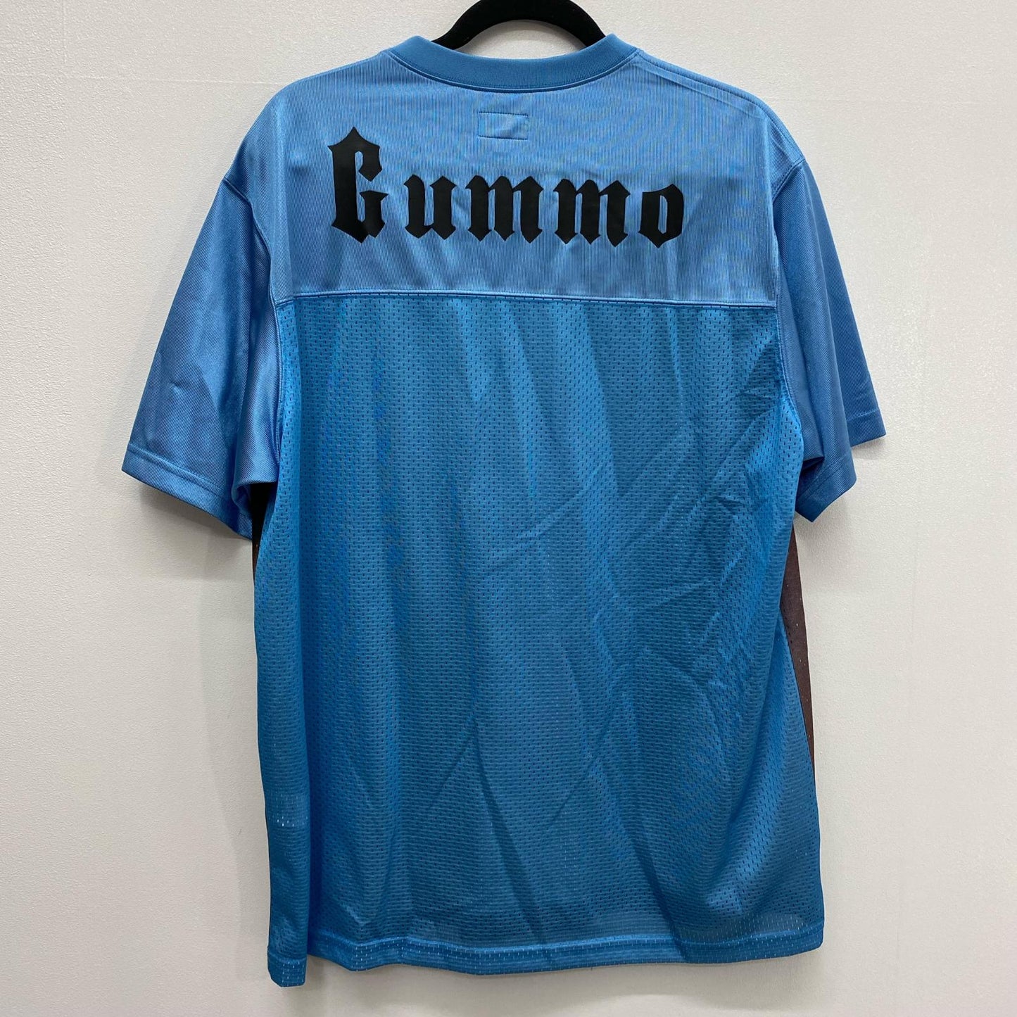 Supreme | シュプリーム Gummo Football Top ゲームシャツ ライトブルー Lサイズ 22SS 半袖シャツ ライトブルー サイズ：L【加古川店】