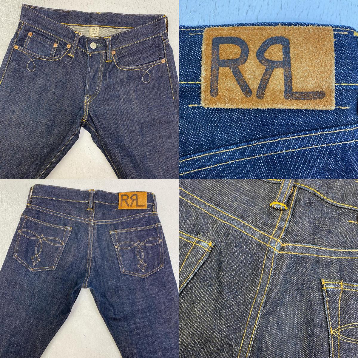 RRL(RALPH LAUREN) | ダブルアールエルラルフローレン SLIM BOOT デニムパンツ インディゴ サイズ：28【加古川店】