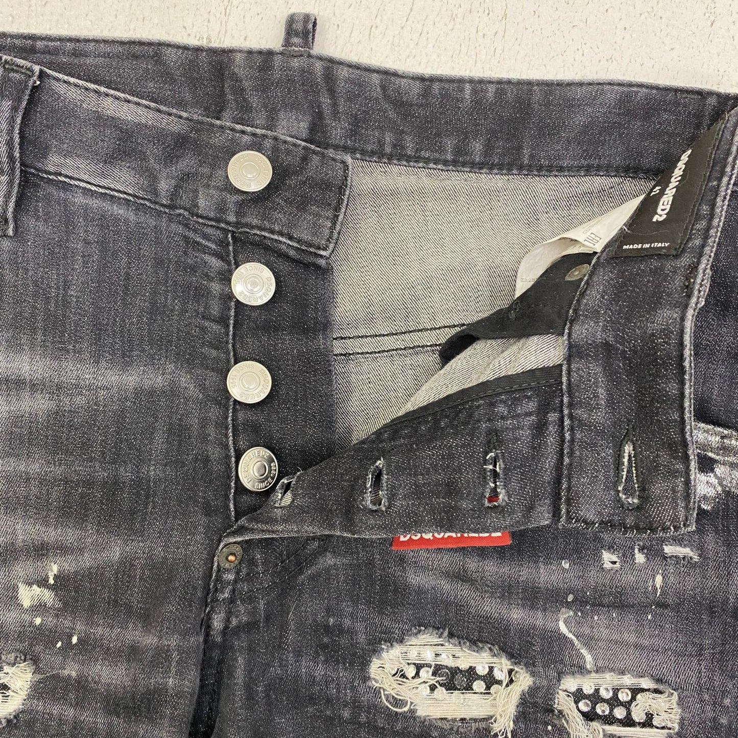 DSQUARED2 | ディースクエアード super twinky jean 国内正規品 デニムパンツ s74lb0919 s30503 ブラック サイズ：42【加古川店】