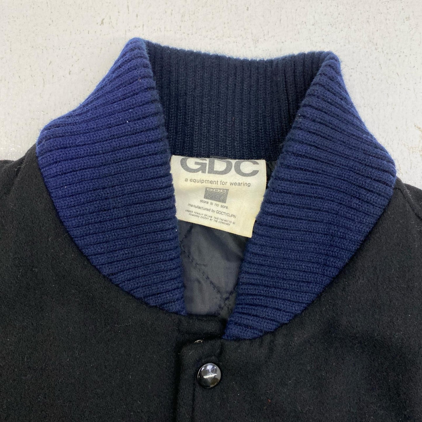 GDC | ジーディーシー LOTUS stadium jumper スタジャン ブラック サイズ：L【加古川店】
