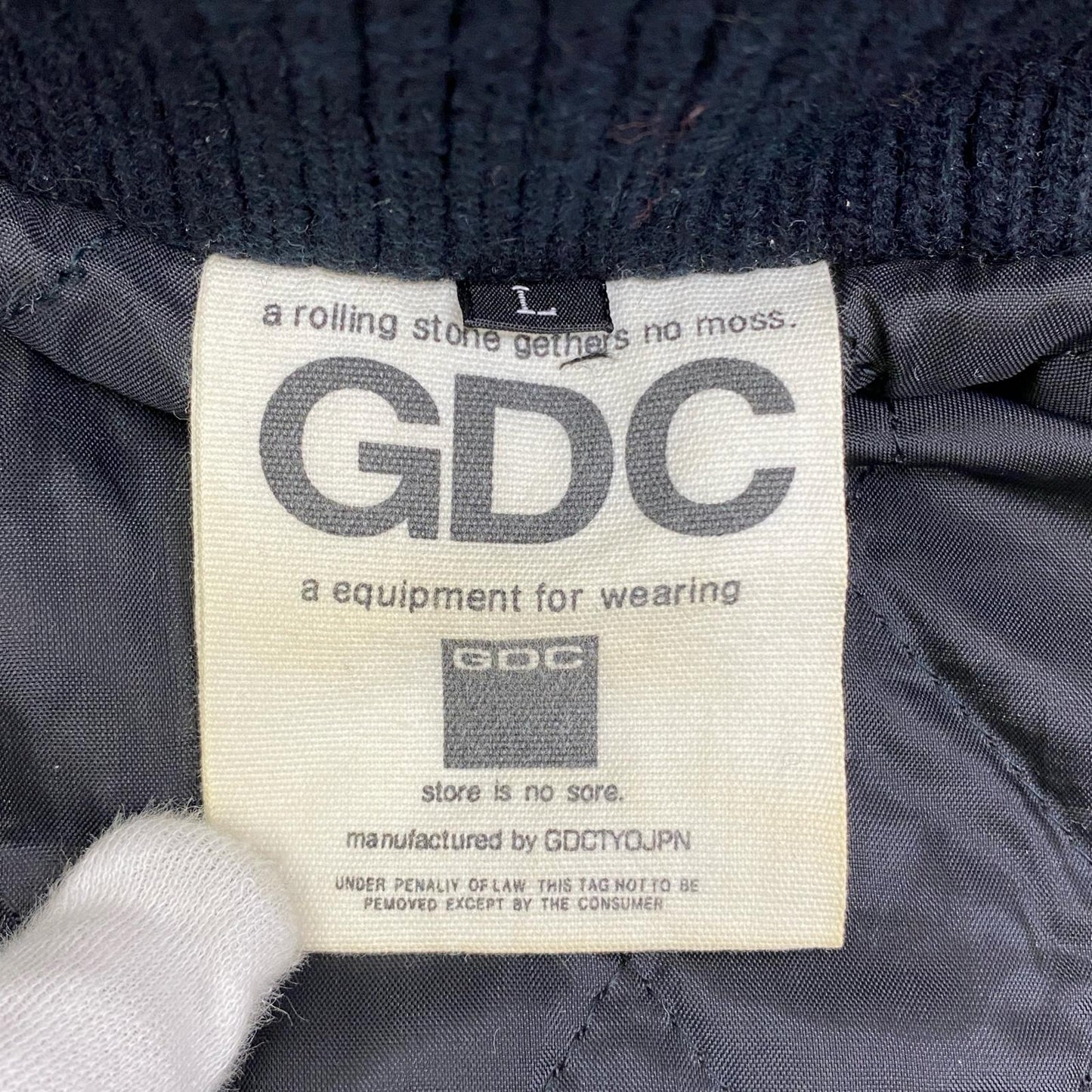 GDC | ジーディーシー LOTUS stadium jumper スタジャン ブラック サイズ：L【加古川店】