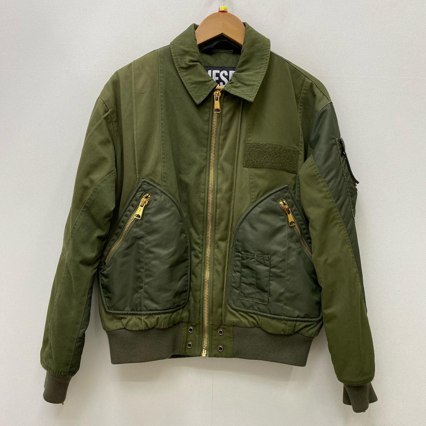 DIESEL | ディーゼル J-BASTYAN ミリタリーコート A02682 カーキ サイズ：S【加古川店】
