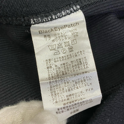 BlackEyePatch | ブラックアイパッチ DISC MEDIA LOGO CREW SWEAT スウェット BEPSS25CS21 ブラック サイズ：S【加古川店】